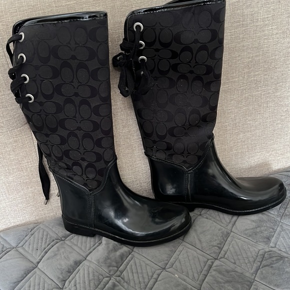 Coach rain boots - Picture 2 of 2